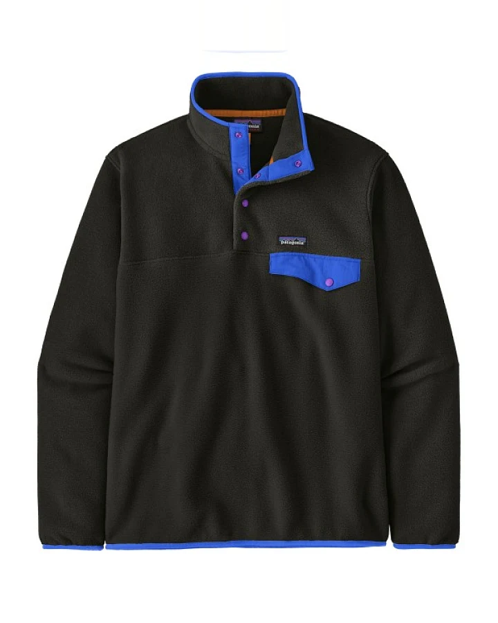 Patagonia - Lightweight Synch Snap-T P/O - Fleecepullover Gr XS schwarz