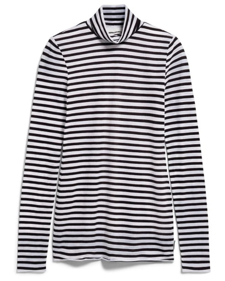 ARMEDANGELS - Women's Grazilianaa Stripes - Longsleeve Gr XXL grau