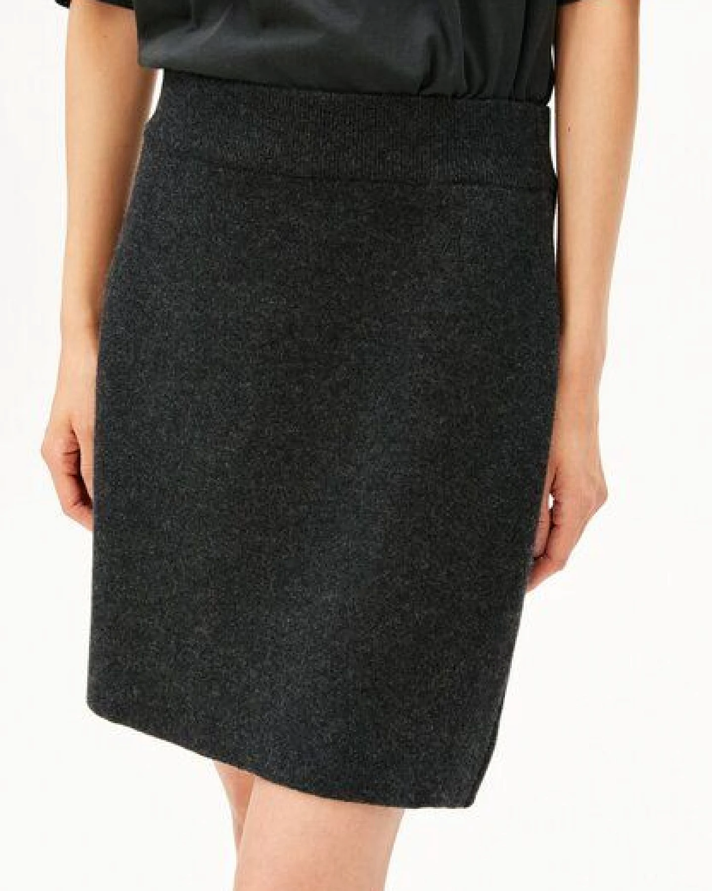 ARMEDANGELS MINI Damen Strickrock aus Bio-Baumwoll-Mix – Ansicht 3