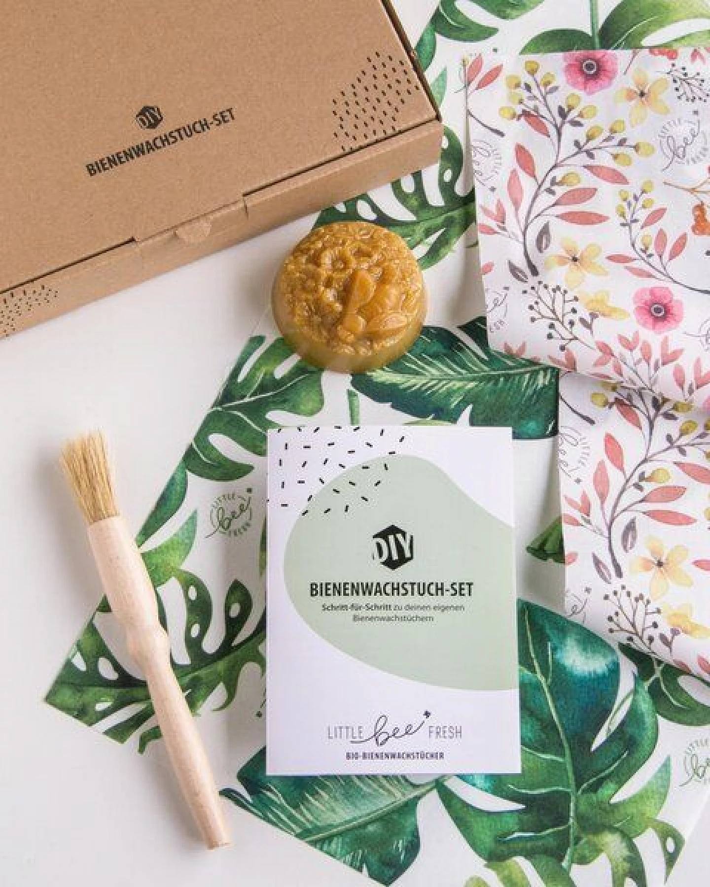 little bee fresh DIY-Box Bio-Bienenwachstücher – Ansicht 2