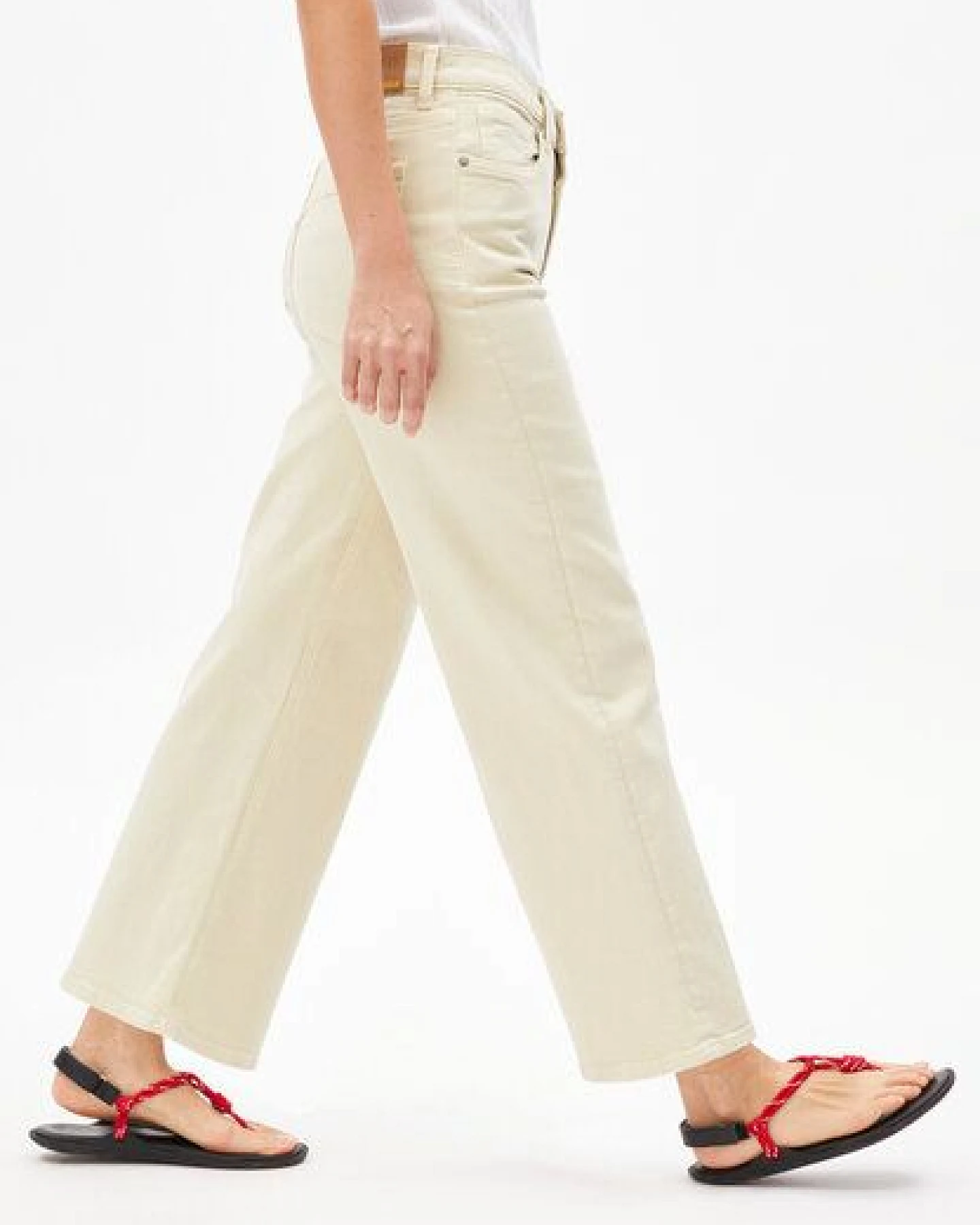 ARMEDANGELS MURLIAA CROPPED Damen Wide Jeans recyclter Baumwoll Mix Comfort-Stretch – Ansicht 4