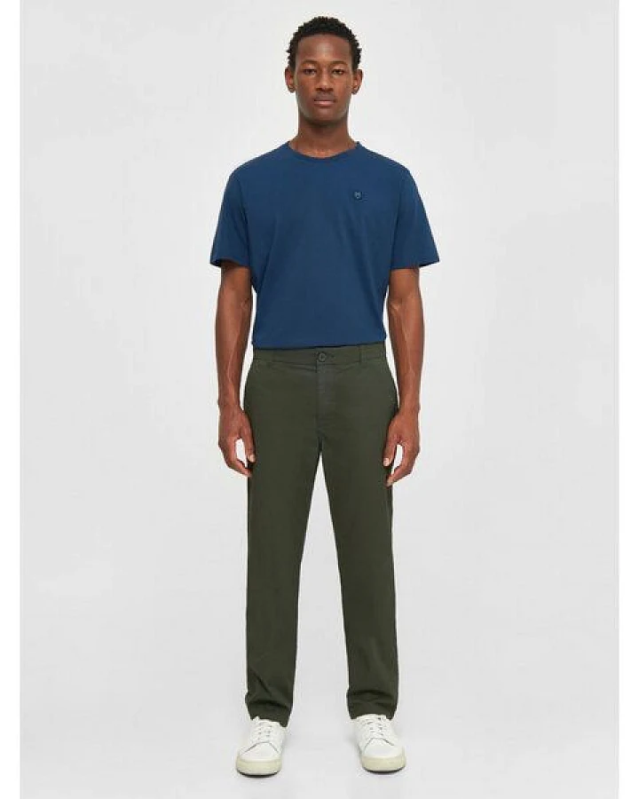 KnowledgeCotton Apparel Chinohose POPLIN CHUCK aus Bio-Baumwolle