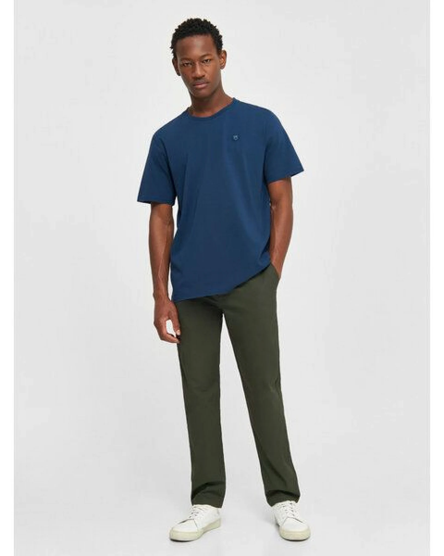 KnowledgeCotton Apparel Chinohose POPLIN CHUCK aus Bio-Baumwolle – Ansicht 2