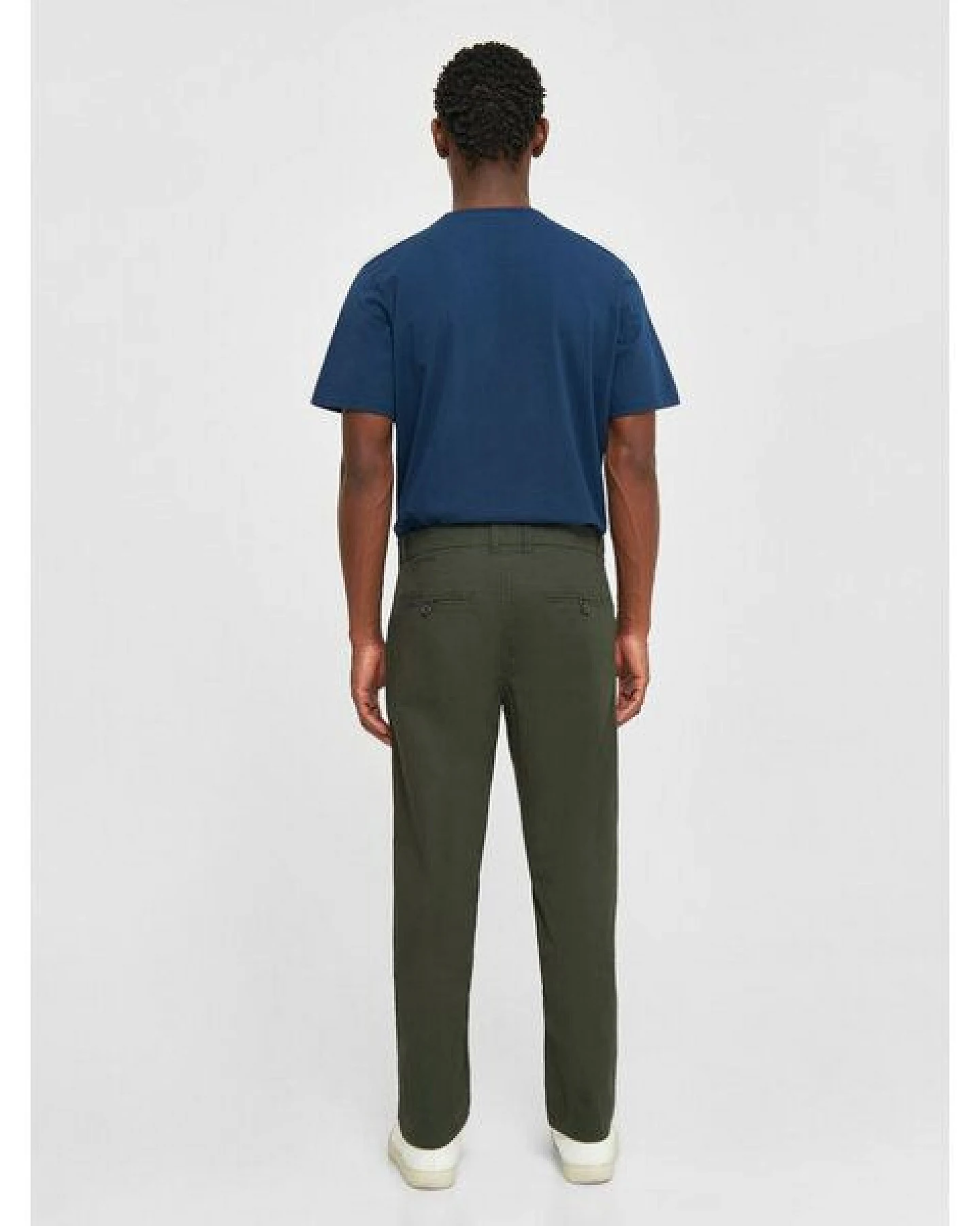 KnowledgeCotton Apparel Chinohose POPLIN CHUCK aus Bio-Baumwolle – Ansicht 3