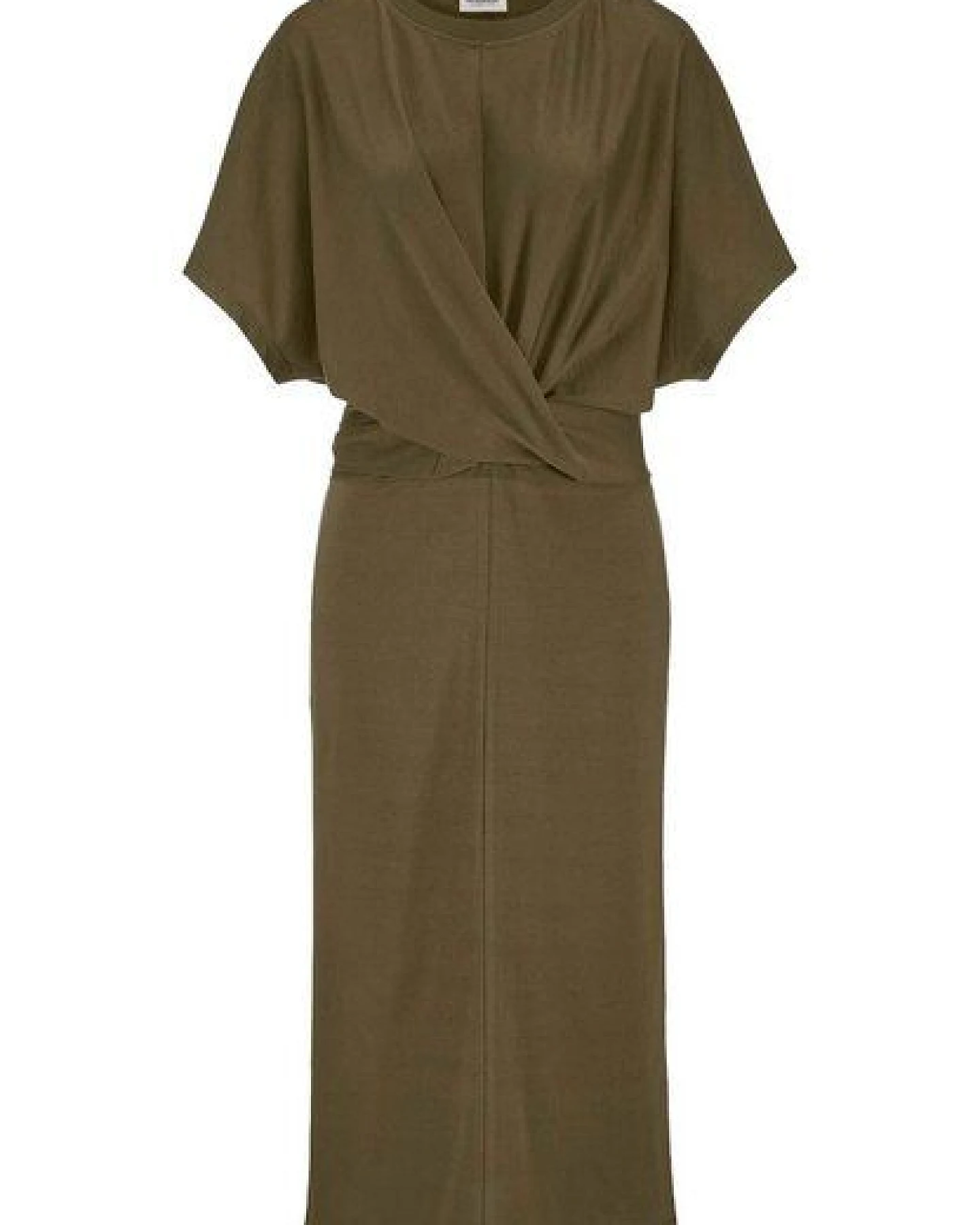 hessnatur Jersey Kleid Midi Oversize aus reiner Bio-Baumwolle – Ansicht 3