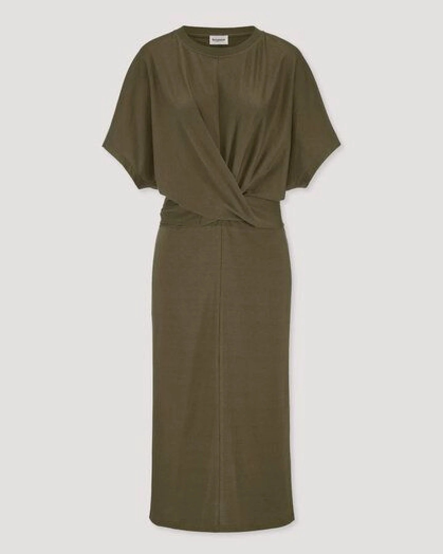 hessnatur Jersey Kleid Midi Oversize aus reiner Bio-Baumwolle – Ansicht 4