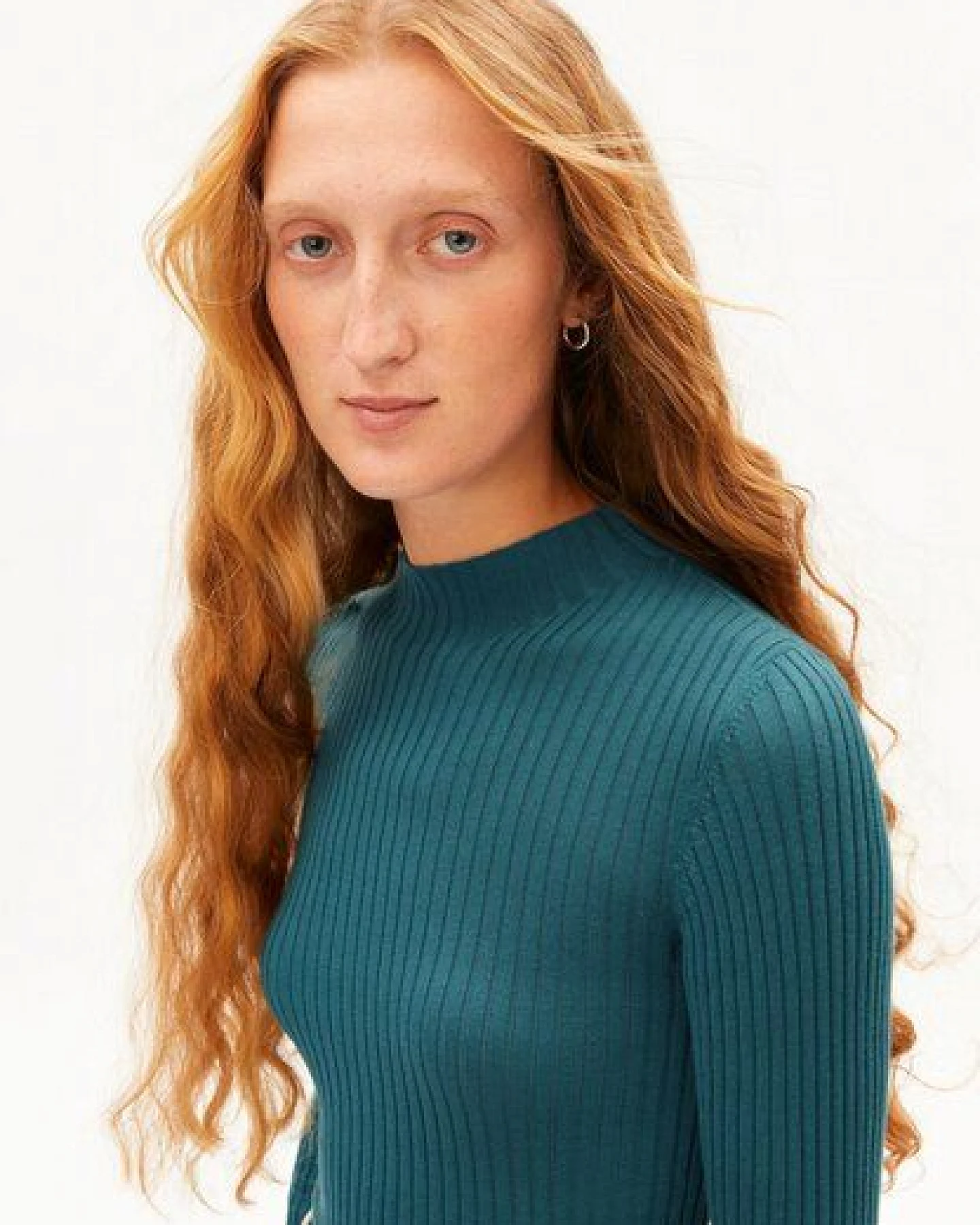 ARMEDANGELS ALAANIA Damen Pullover Slim Fit aus Bio-Baumwolle – Ansicht 3