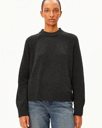 Produktseite: ARMEDANGELS WOOL KNIT Damen Strickpullover aus recycelter Wolle mit Bio-Wolle