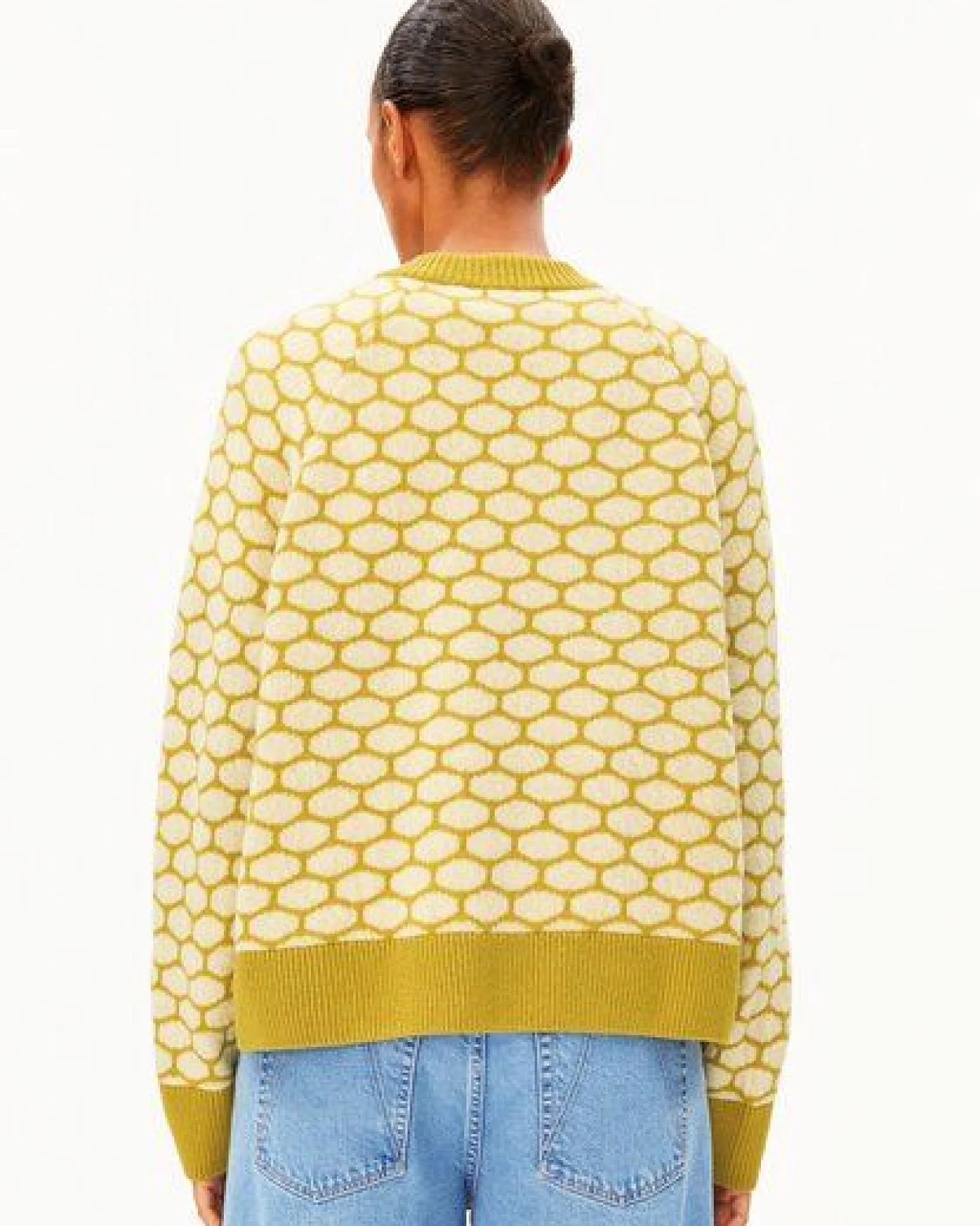 ARMEDANGELS MULTI DOTS Damen Strickpullover aus Bio-Woll Mix – Ansicht 2