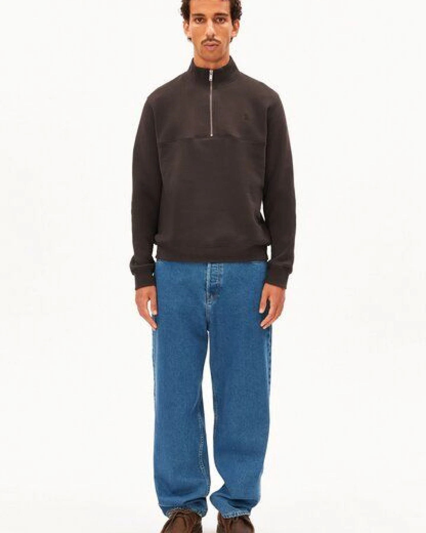 ARMEDANGELS WAARLO FLEECE Herren Sweatshirt aus Bio-Baumwolle – Ansicht 4