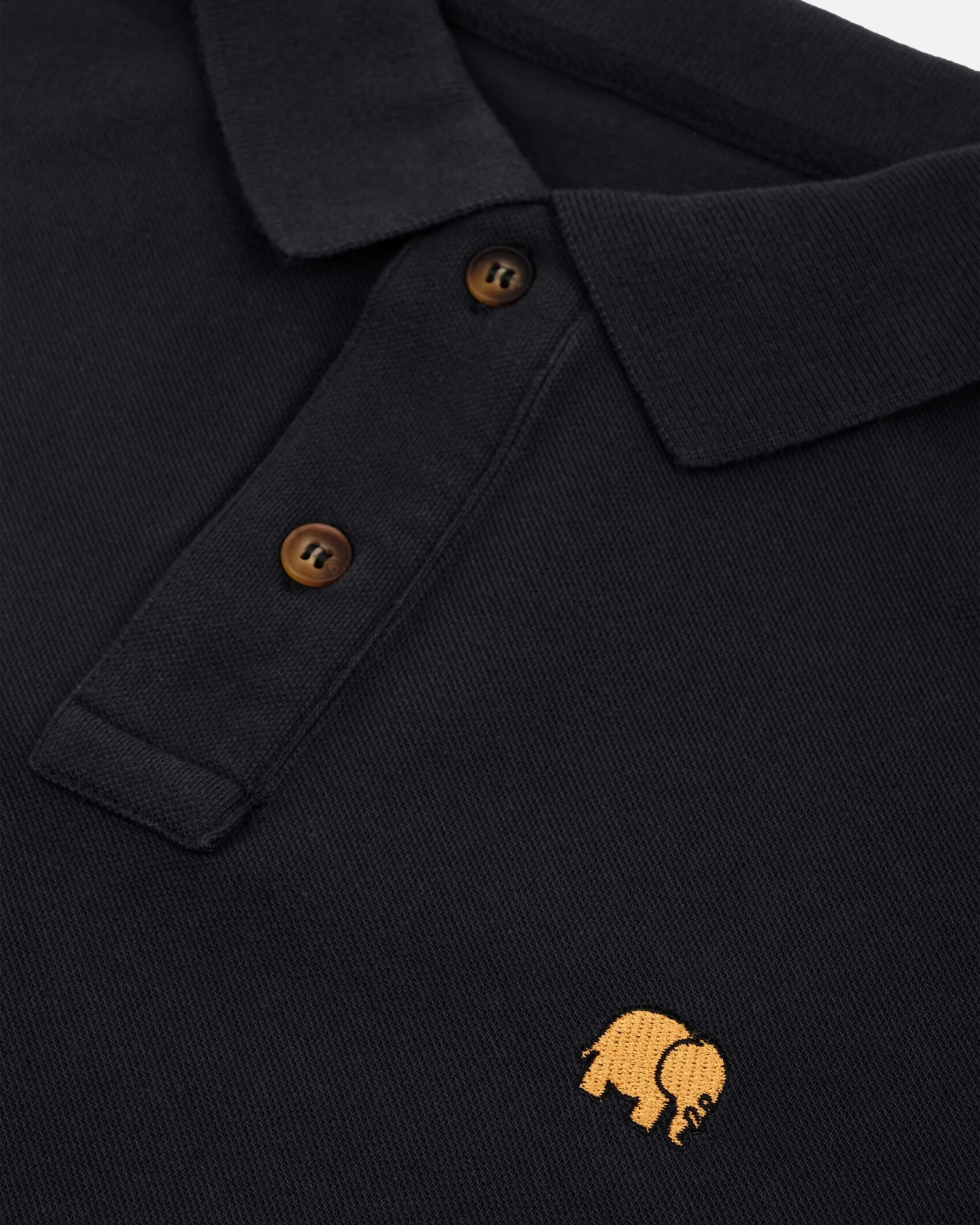 Trendsplant Herren vegan Polohemd Essential Blau – Ansicht 2