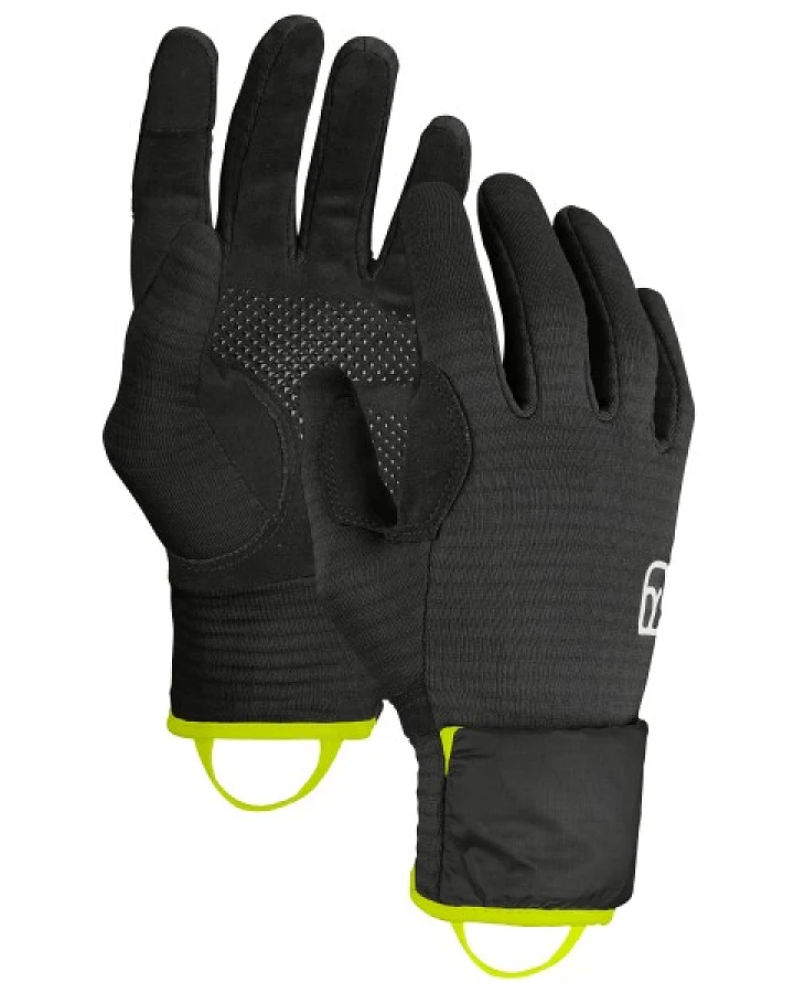 Ortovox - Fleece Grid Cover Glove - Handschuhe Gr XS schwarz