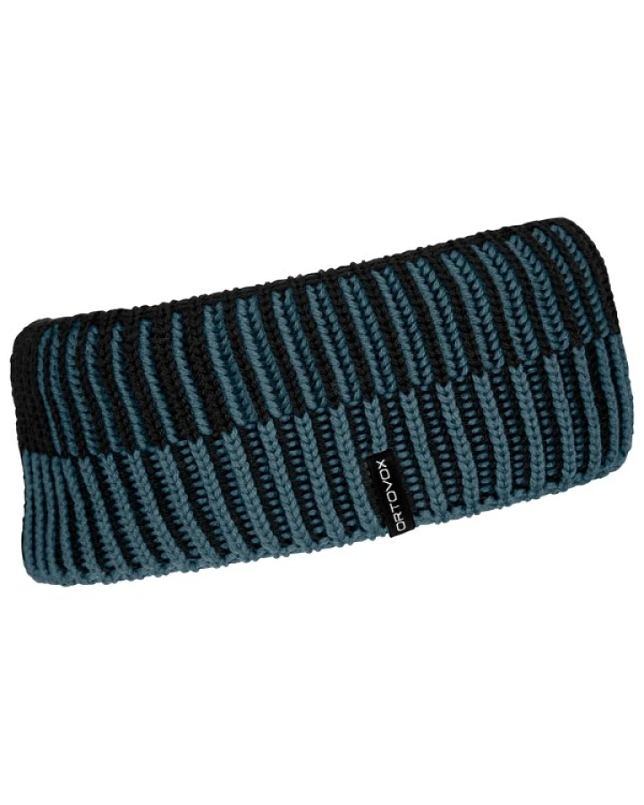 Ortovox - Women's Deep Knit Headband - Stirnband Gr 50-56 cm blau/schwarz