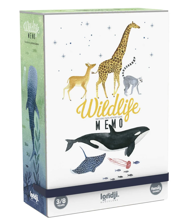 Produktseite: londji - Memo "Wildlife"