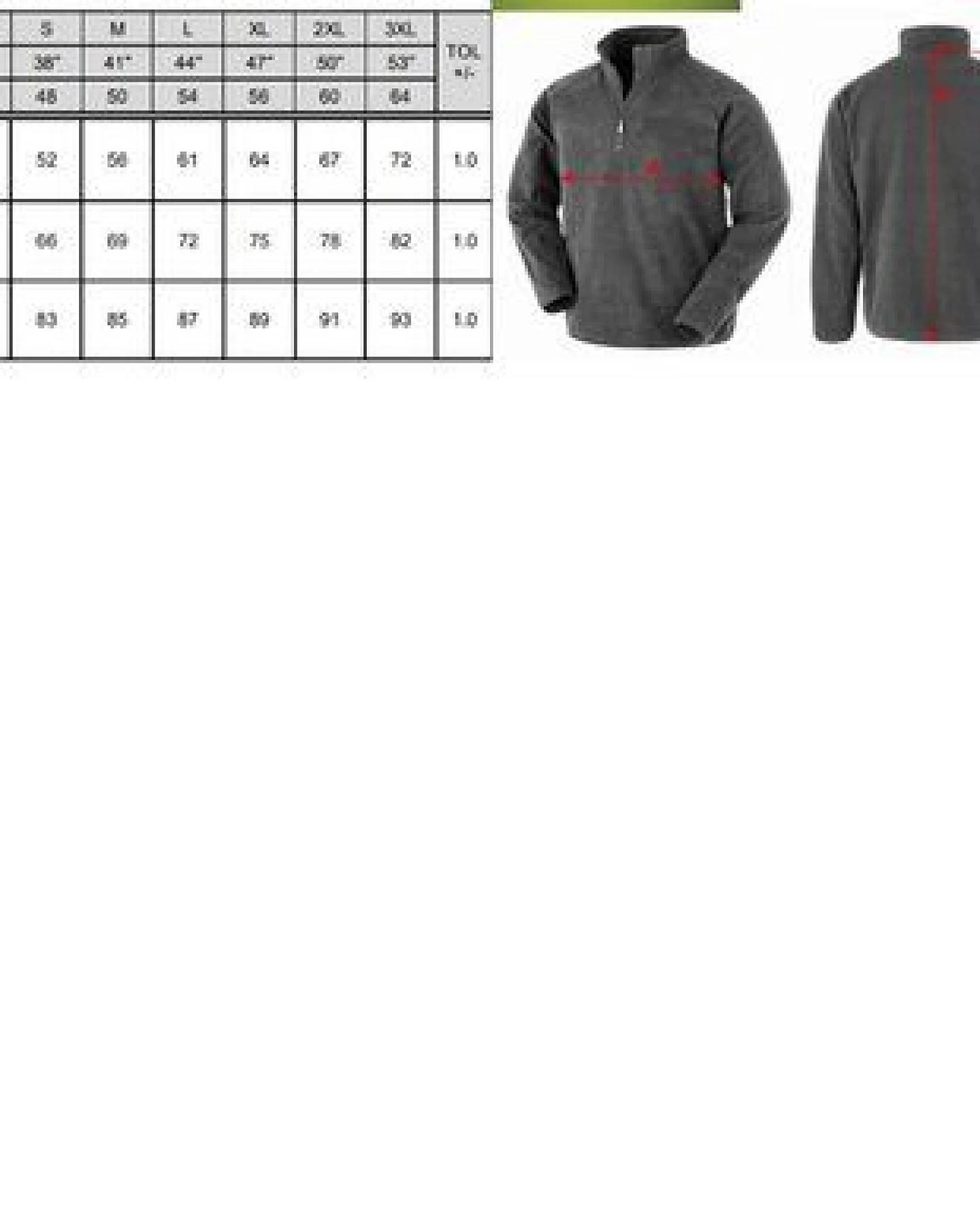 Result Genuine Recycled Recycelter Fleecepullover Troyer Unisex Damen / Herren – Ansicht 3
