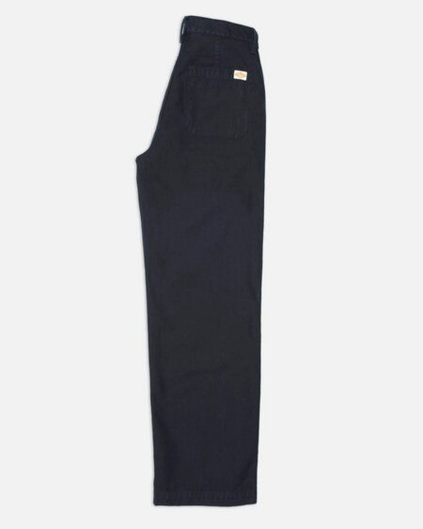 Nudie Jeans Wendy Pants aus Biobaumwolle - Back Sateen Indigo – Ansicht 3