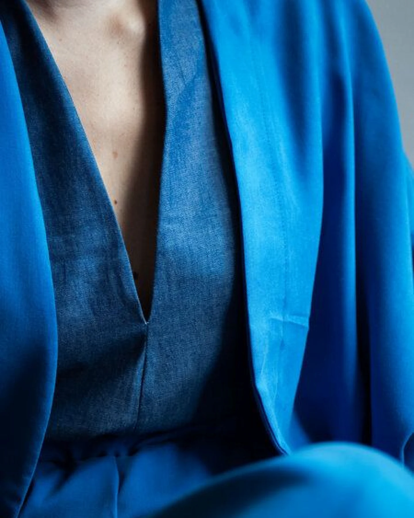 Ecostories Oversize Kimono aus Lyocell – Ansicht 4