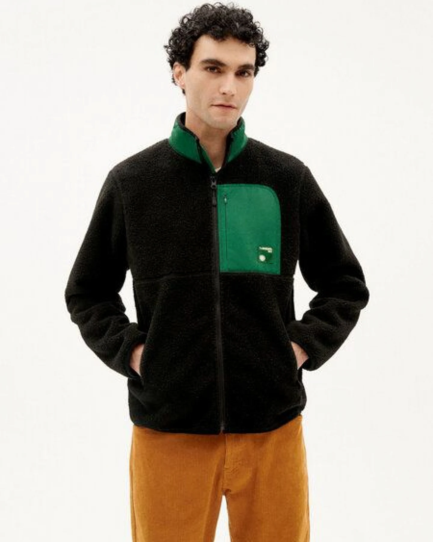 thinking mu Teddy Jacke - Lewis Sweatshirt - aus recyceltem Polyester – Ansicht 2