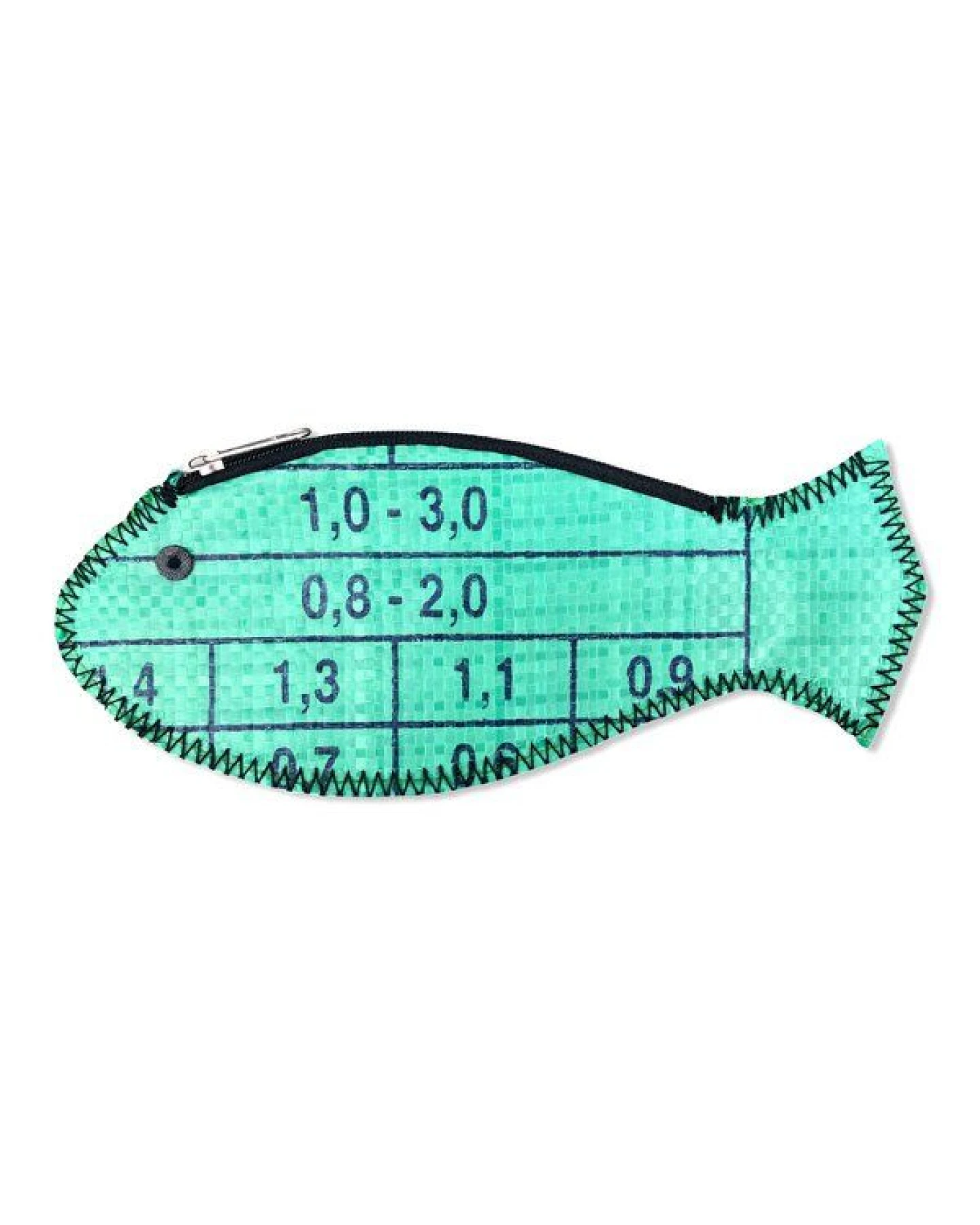 Beadbags Fisch Geldbörse Ri80 recycelter Reissack – Ansicht 2
