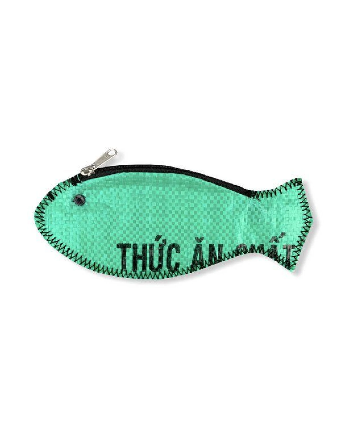 Beadbags Fisch Geldbörse Ri80 recycelter Reissack – Ansicht 2
