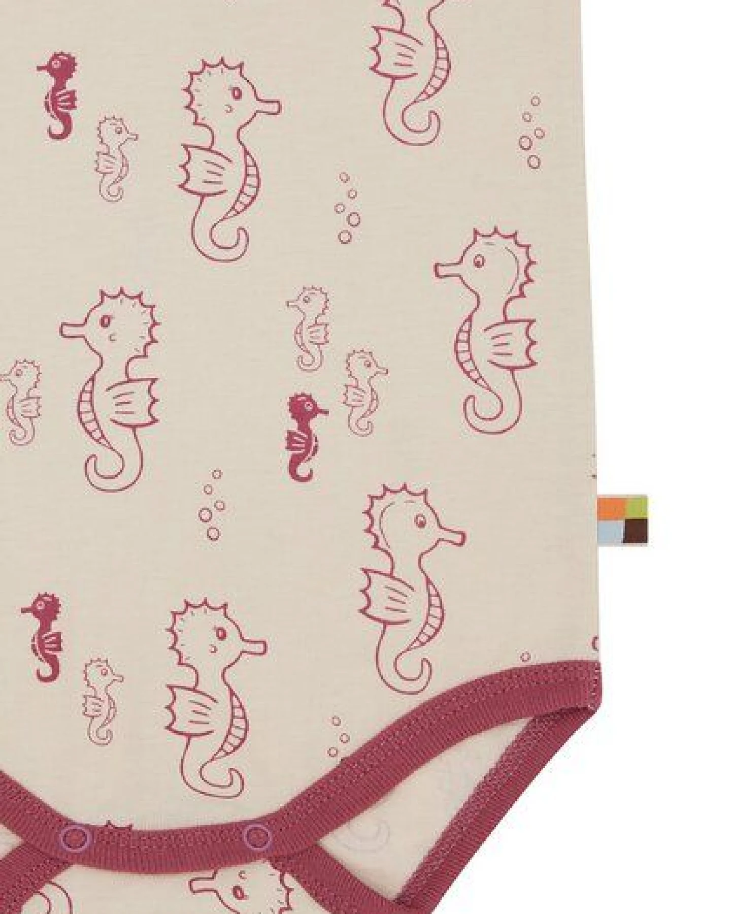 loud + proud Babys & Kinder Body kurzarm Druck, GOTS-zertifiziert – Ansicht 3