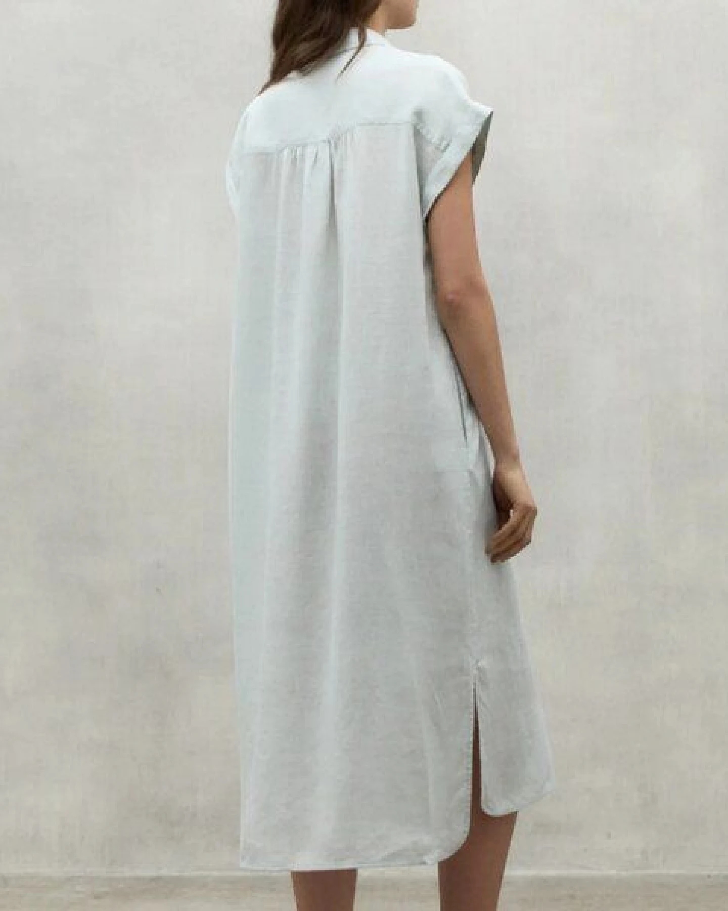 ECOALF Leinenkleid Amatista – Ansicht 4