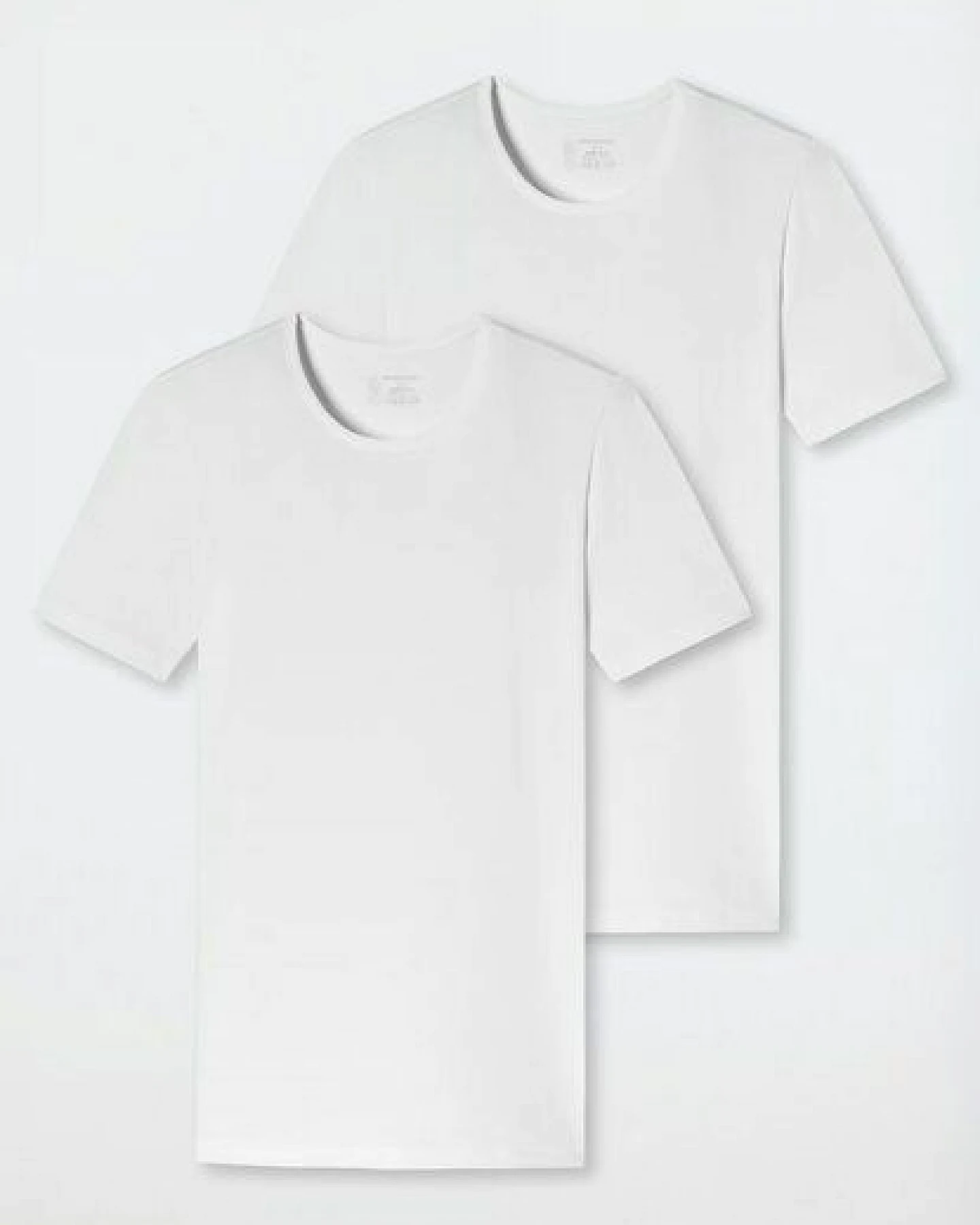 Schiesser 2er Pack kurzarm Shirt Biobaumwolle 95/5 – Ansicht 4