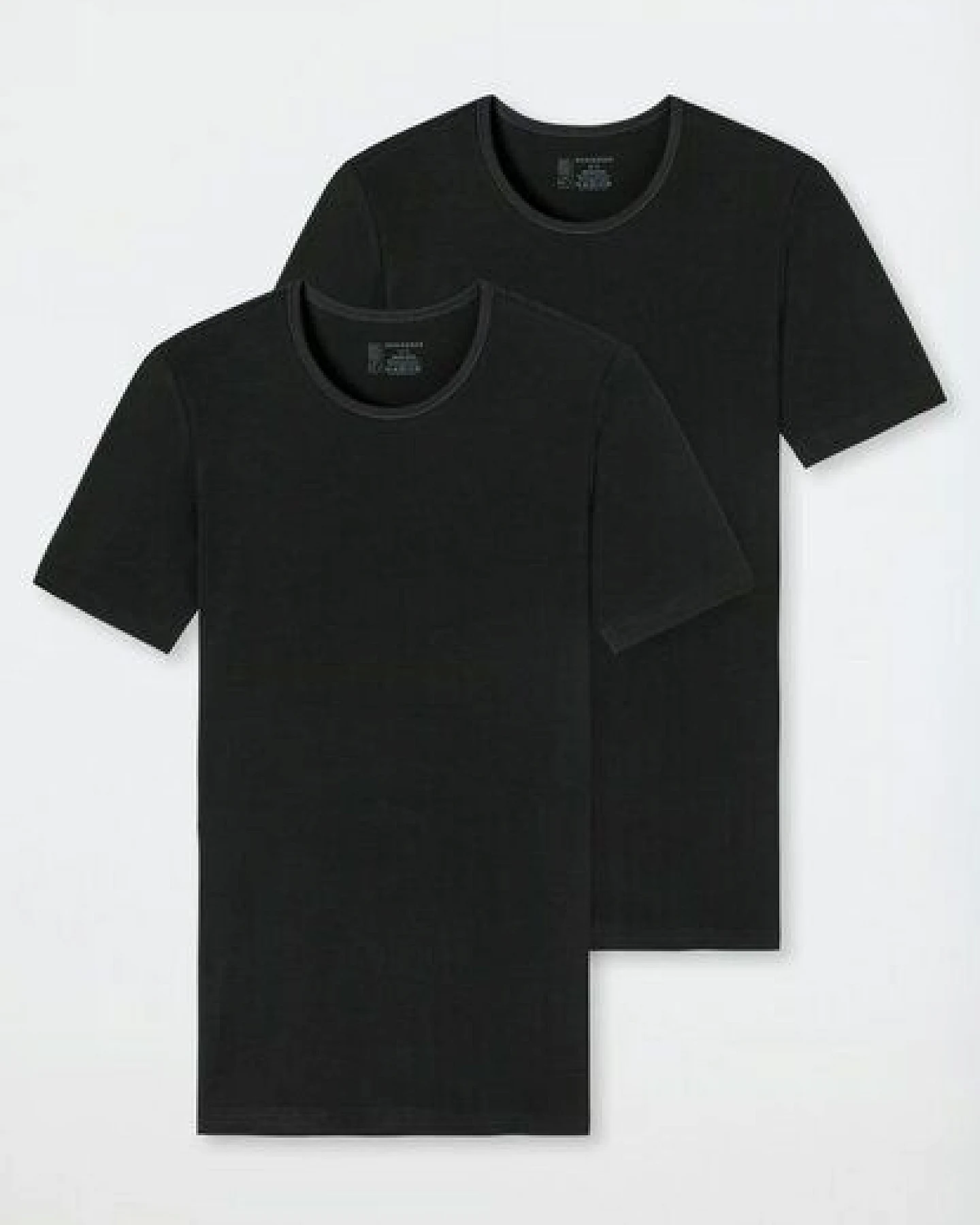 Schiesser 2er Pack kurzarm Shirt Biobaumwolle 95/5 – Ansicht 3
