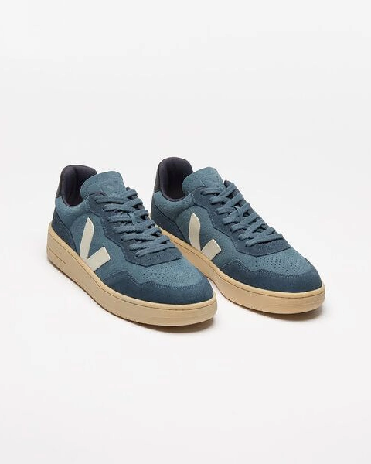 Veja Herren-Sneakers Suede California Pierre – Ansicht 2