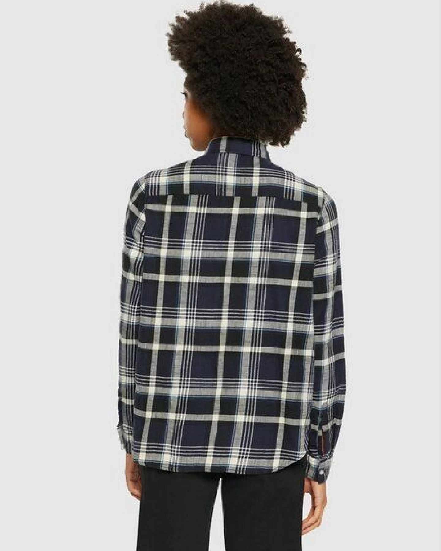 KnowledgeCotton Apparel Flanell-Bluse Check – Ansicht 3