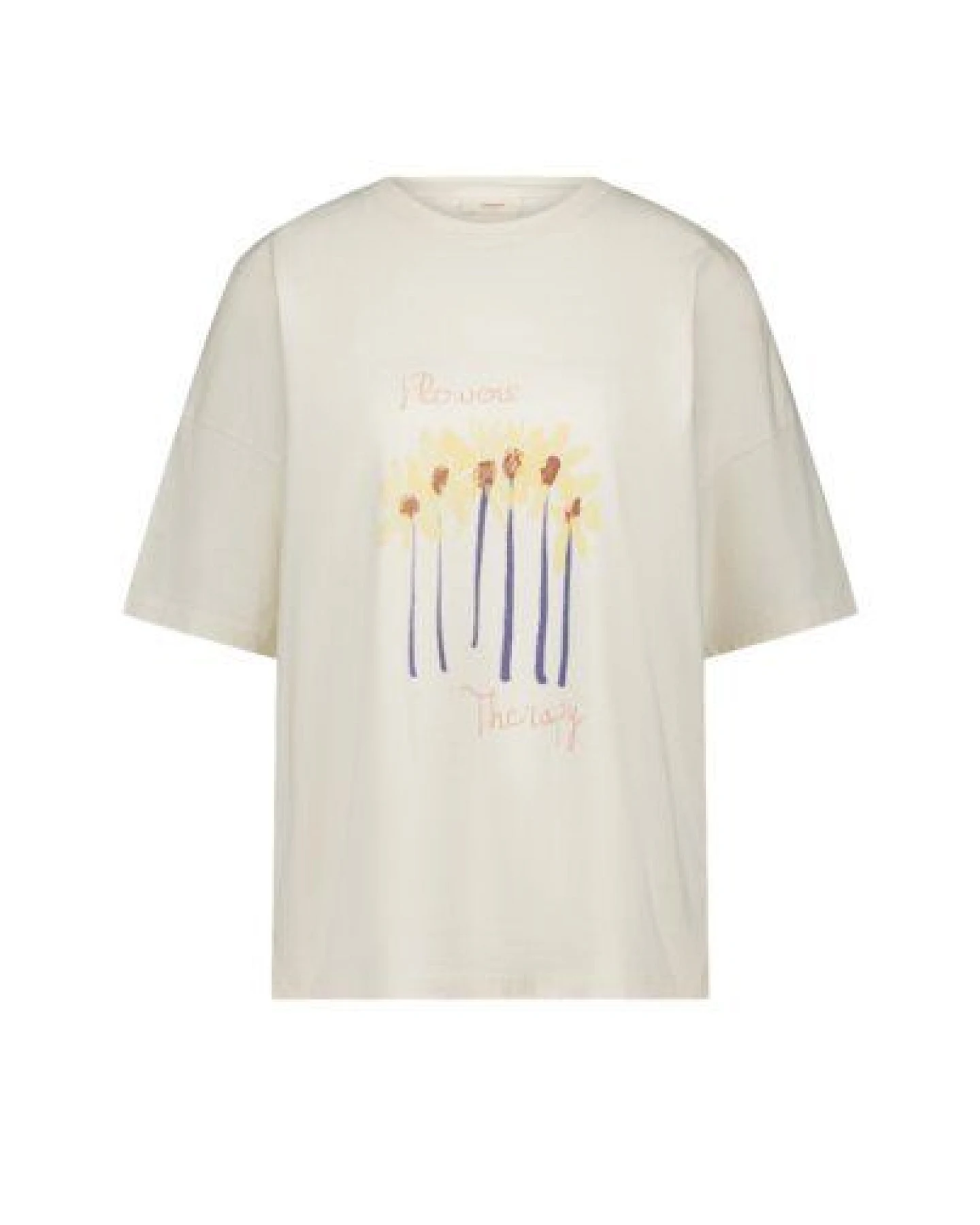 Nénés T-Shirt „Mini Me“ – Sonnenblumen-Print – Ansicht 3