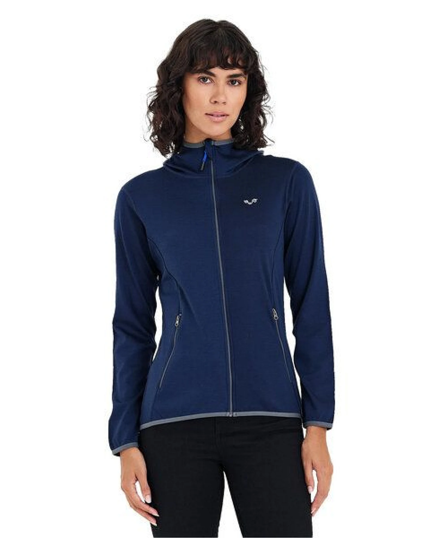 Woolona Merino Zipper Damen - MARIN - Zip – Ansicht 3
