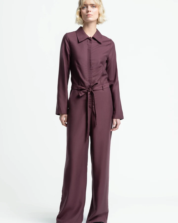 Kings of Indigo Damen vegan Jumpsuit Mab Fudge