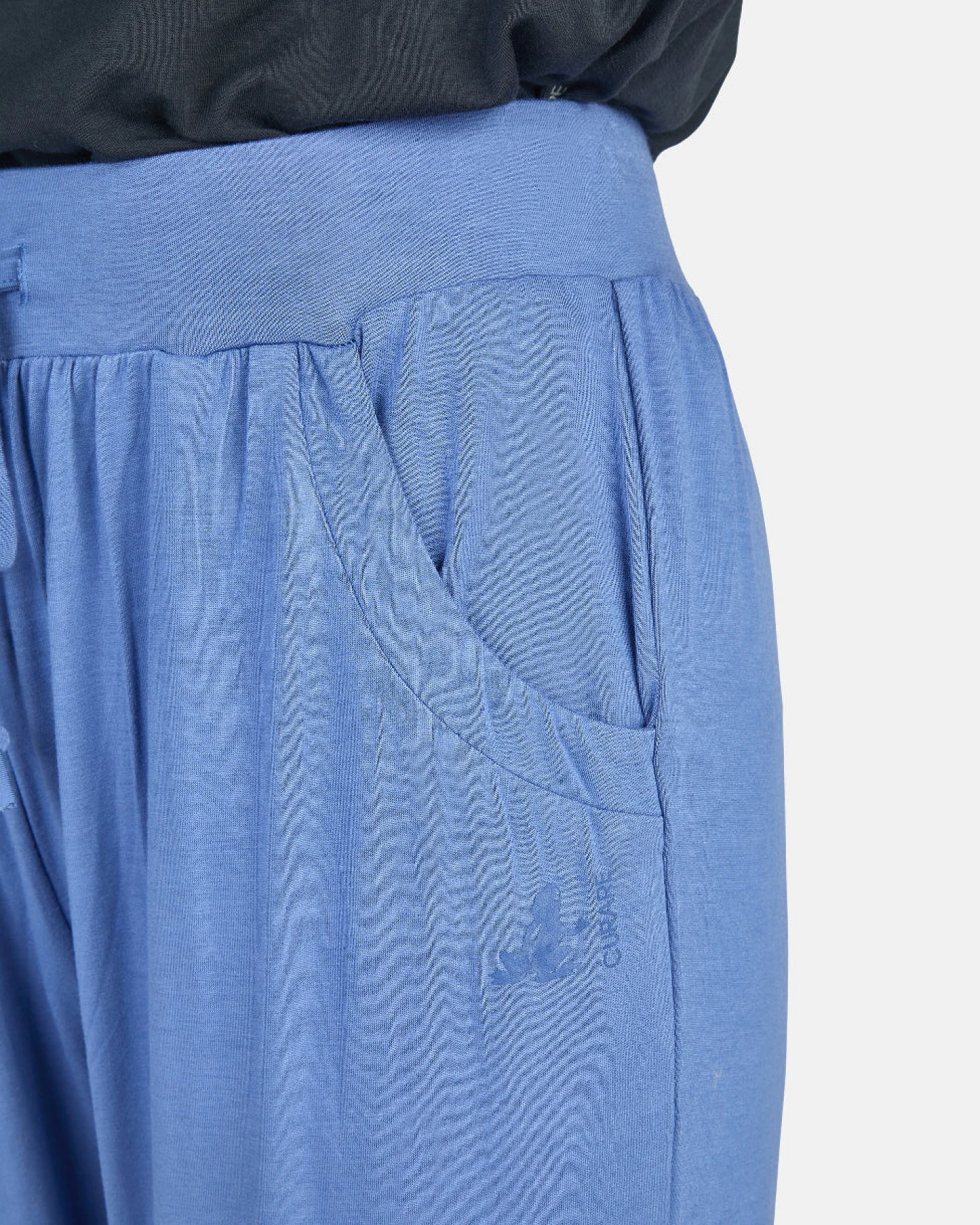 Curare Long Pants Wide Leg - Queen Blue L – Ansicht 2