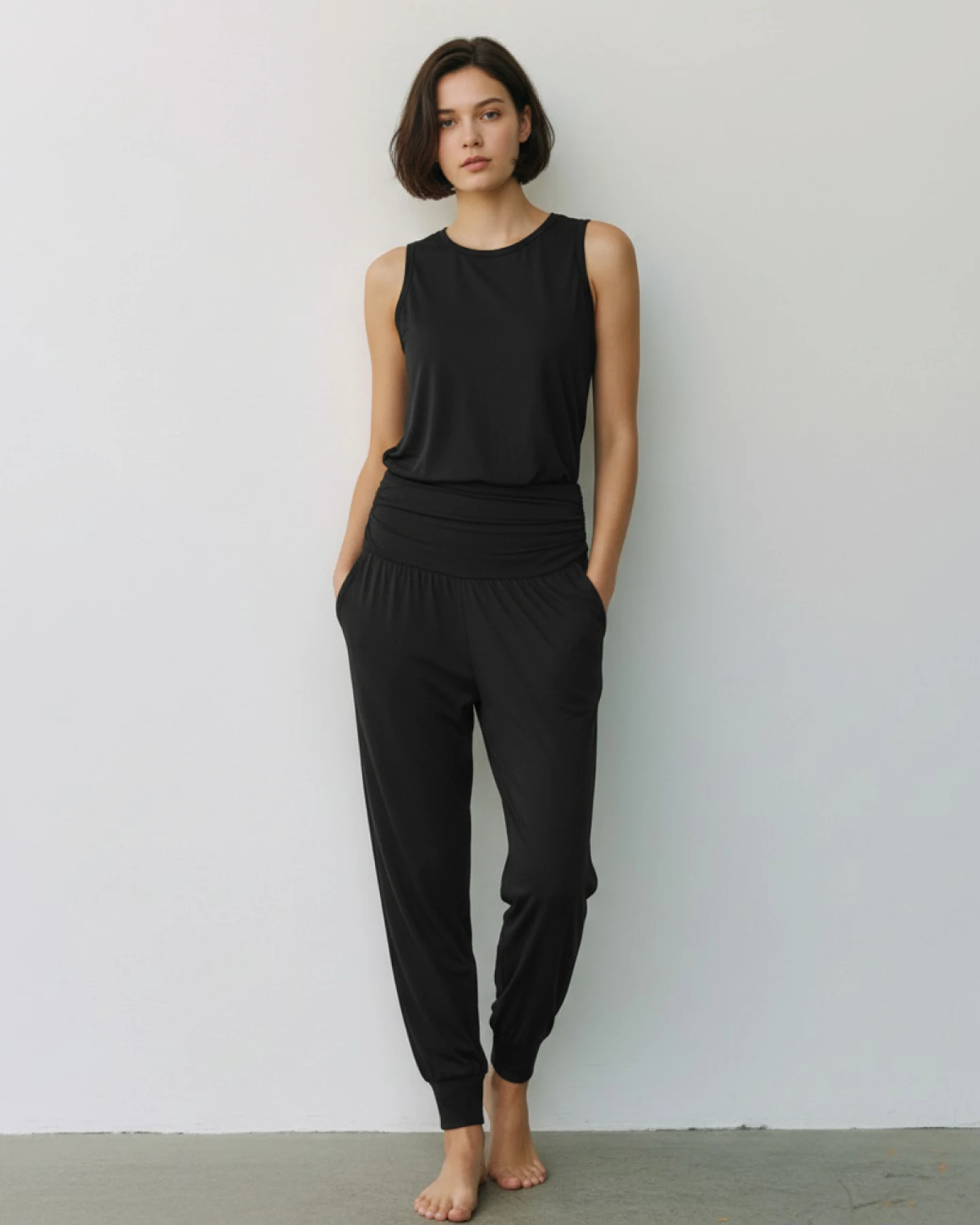 Curare Long Yogapants Flow - Black S – Ansicht 2