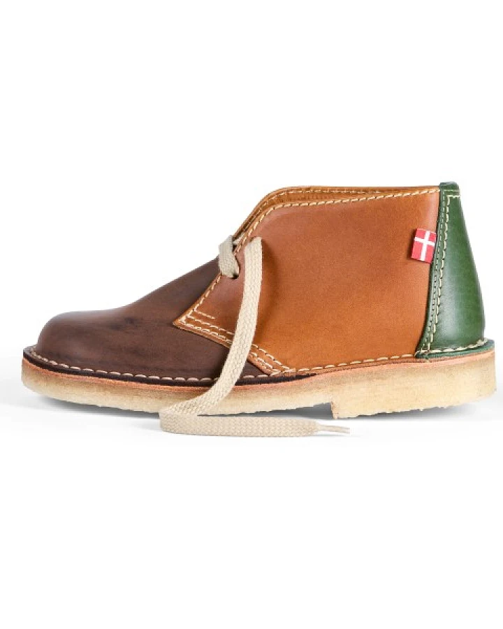 Duckfeet - Sjaelland - Freizeitschuhe Gr 38 grün/ cocoa