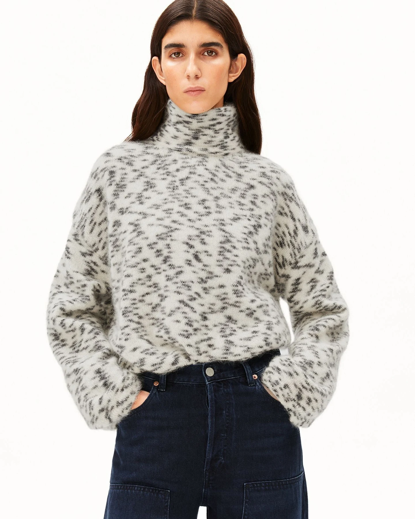 ARMEDANGELS Strickpullover DOTS – Ansicht 2
