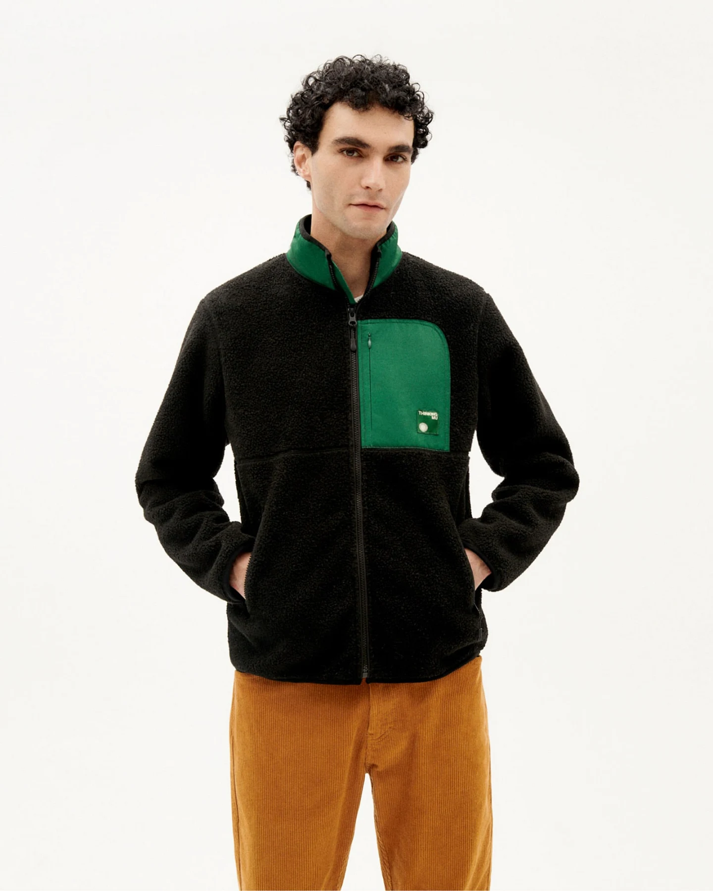 Thinking MU Fleecejacke Lewis – Ansicht 5