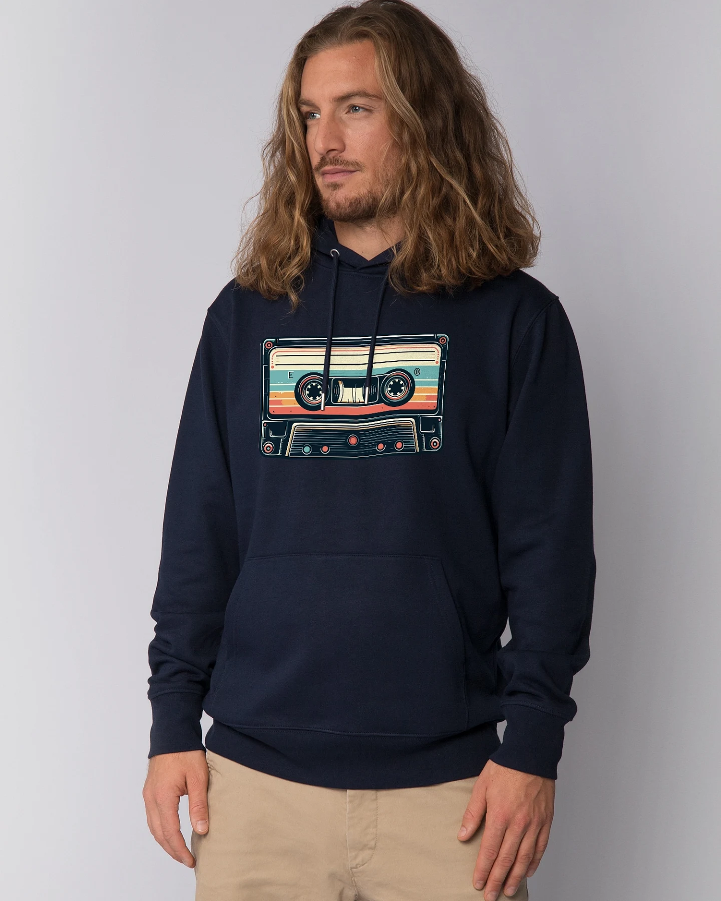 Watapparel Sweatshirt Retro Kassette – Ansicht 2