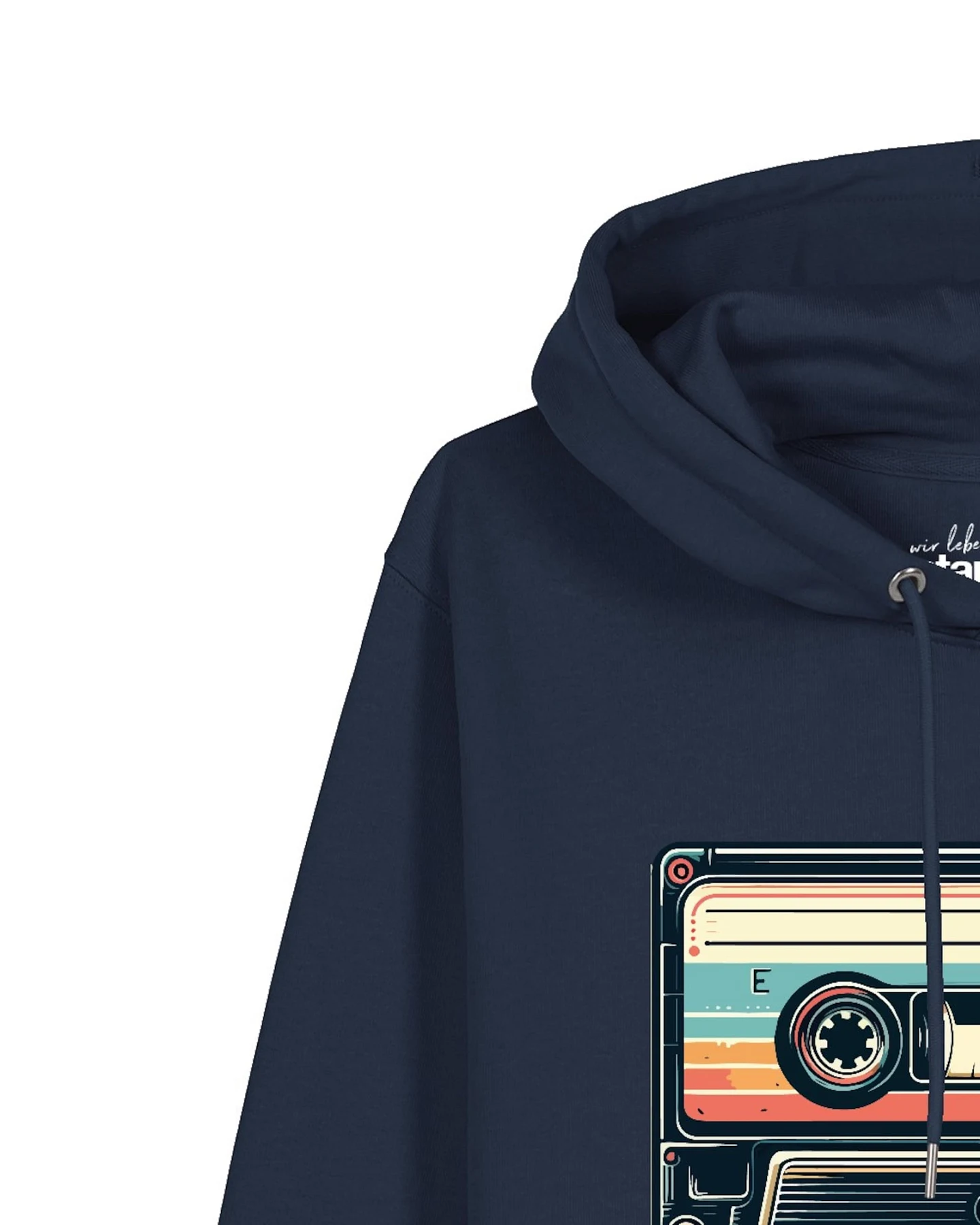 Watapparel Sweatshirt Retro Kassette – Ansicht 3