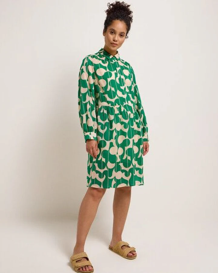 Print Graphic Dots Green