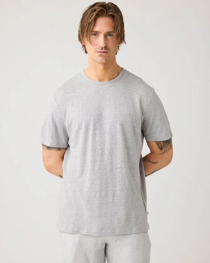 KnowledgeCotton Apparel T-Shirt aus Bio-Leinen