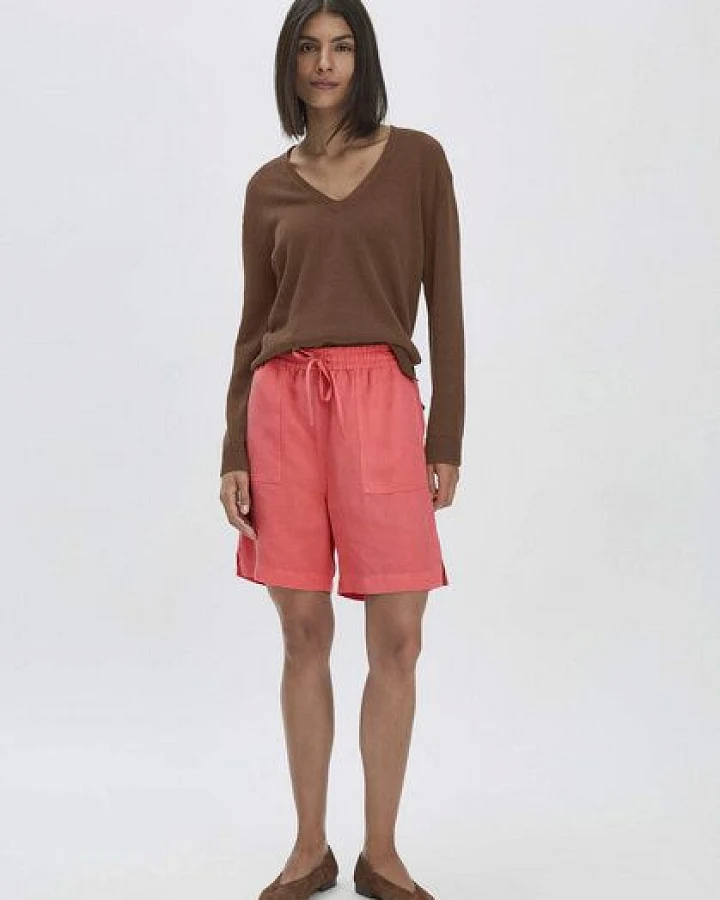 hessnatur Shorts Relaxed aus weichem TENCEL Lyocell mit Leinen