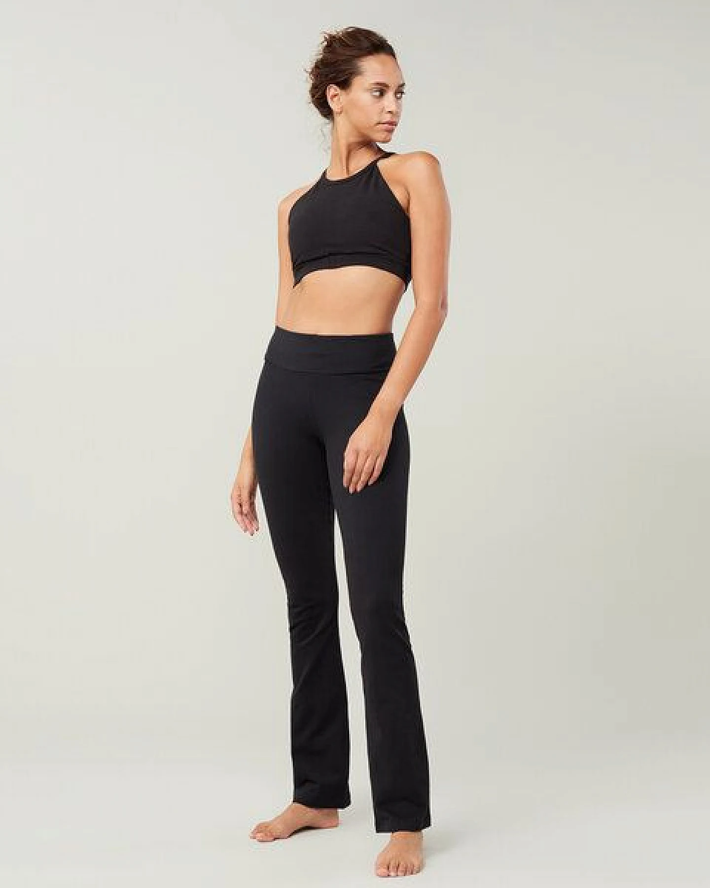 Mandala Yogahose - Classic Rolldown - aus Bio - Baumwolle – Ansicht 2