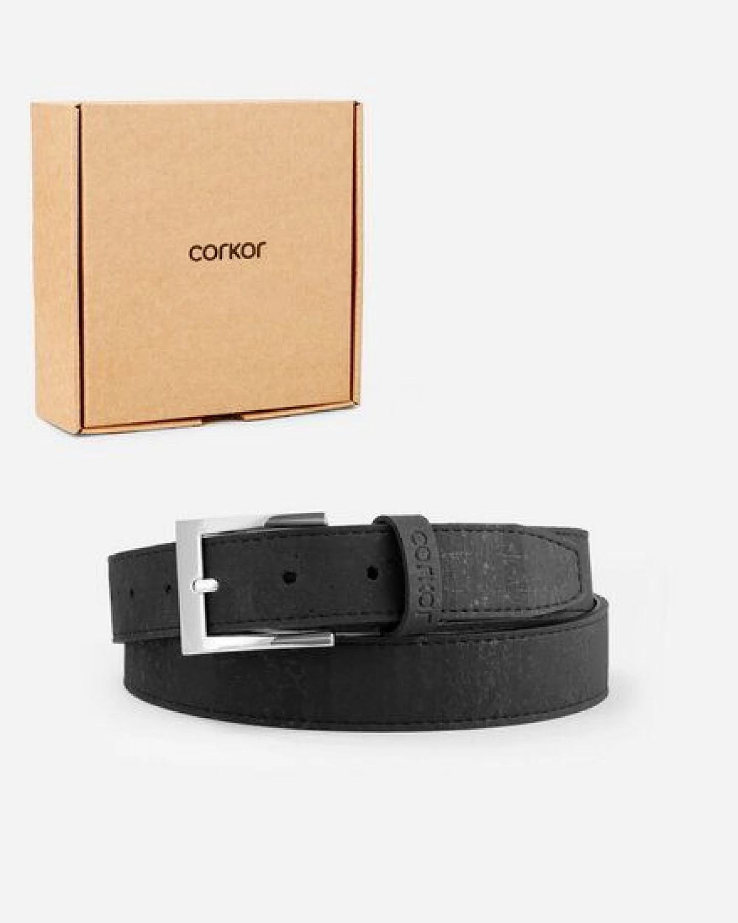 corkor Kork Gürtel 3cm Breite – Ansicht 3