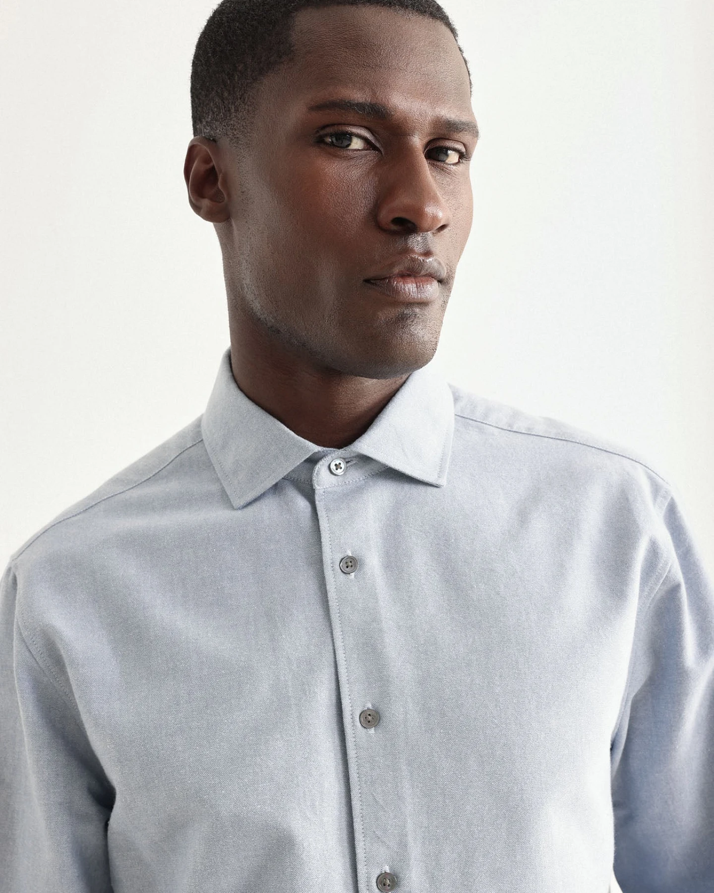 Chambray Hemd Shaped (GOTS) – Ansicht 4