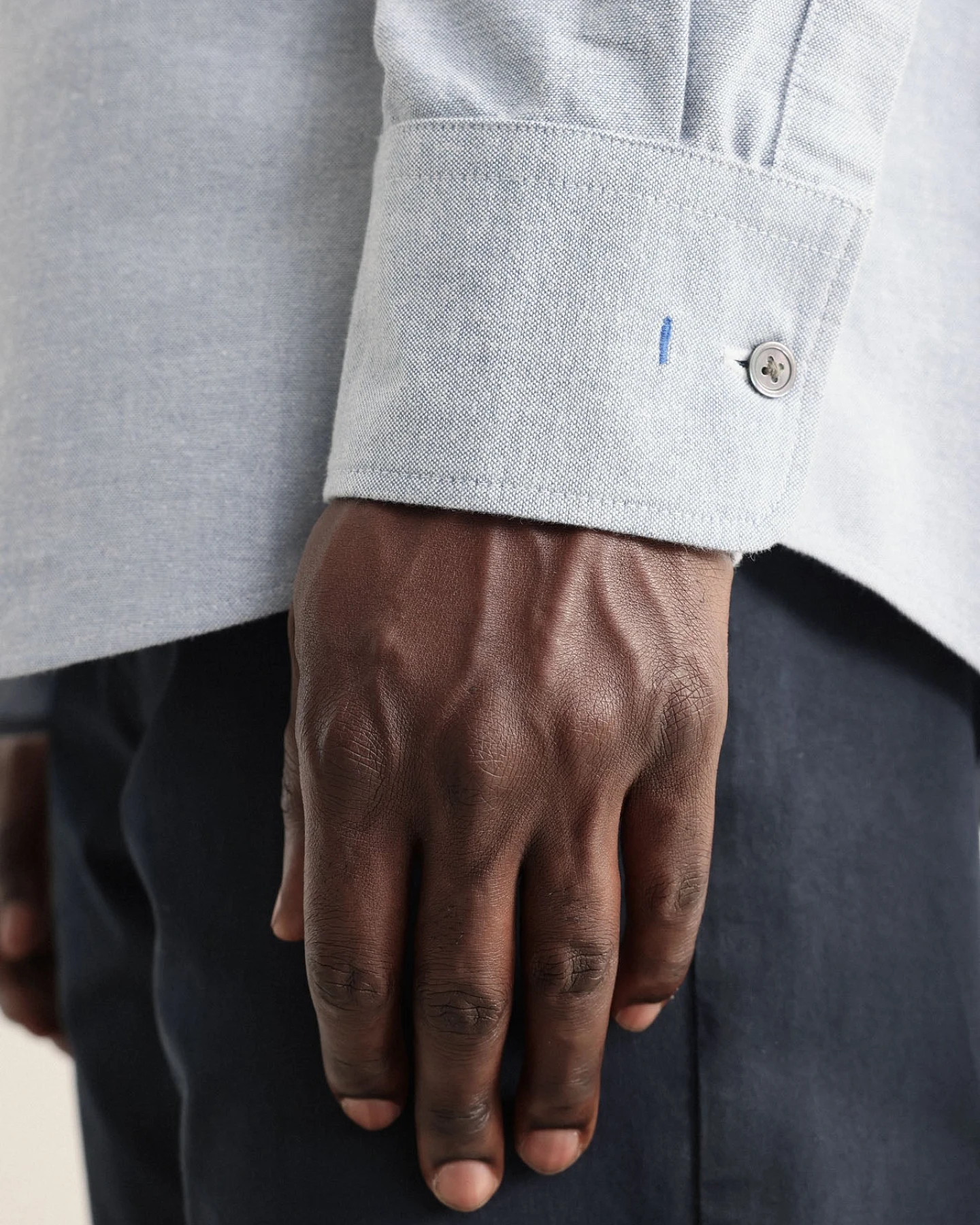 Chambray Hemd Shaped (GOTS) – Ansicht 5
