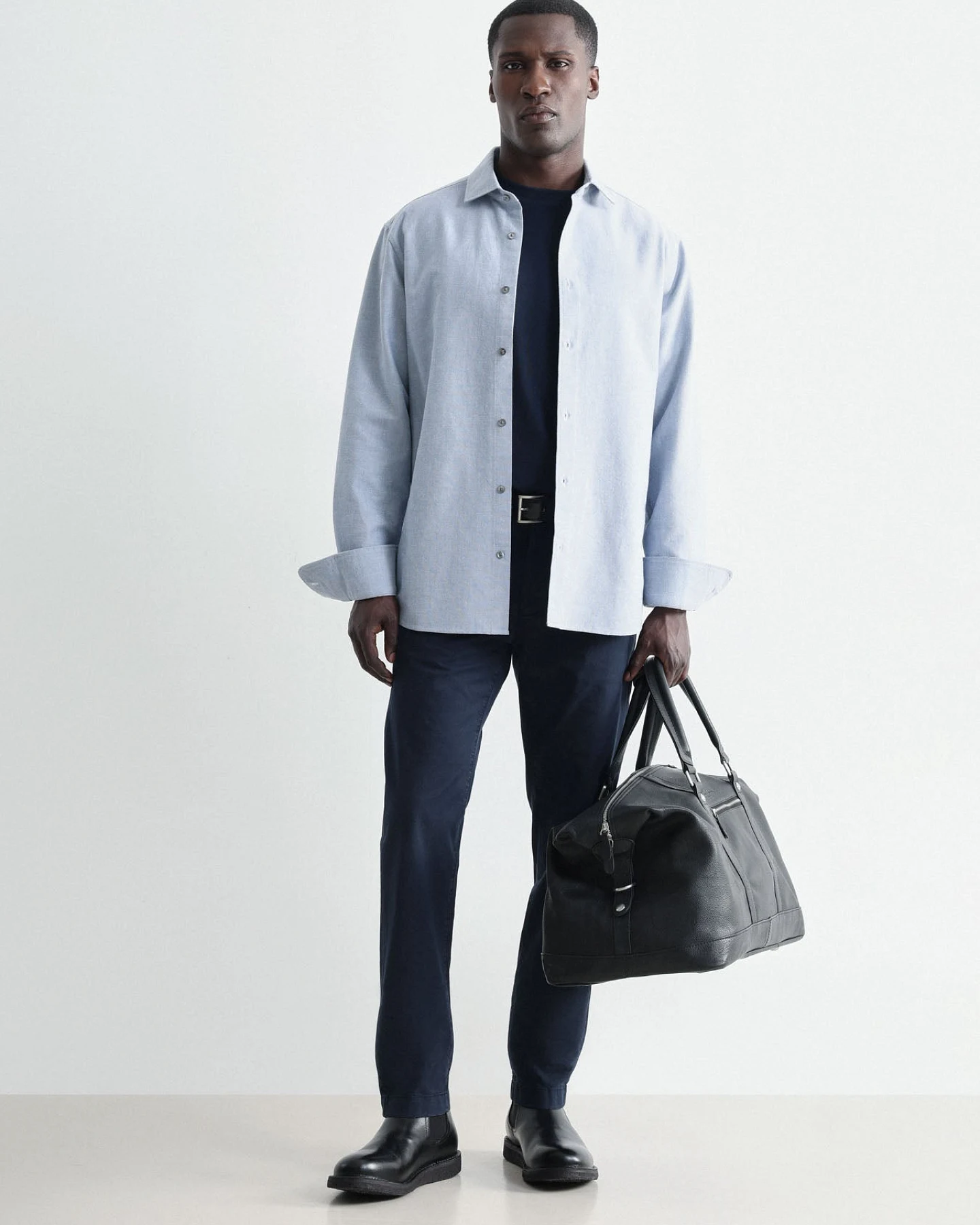 Chambray Hemd Shaped (GOTS) – Ansicht 3