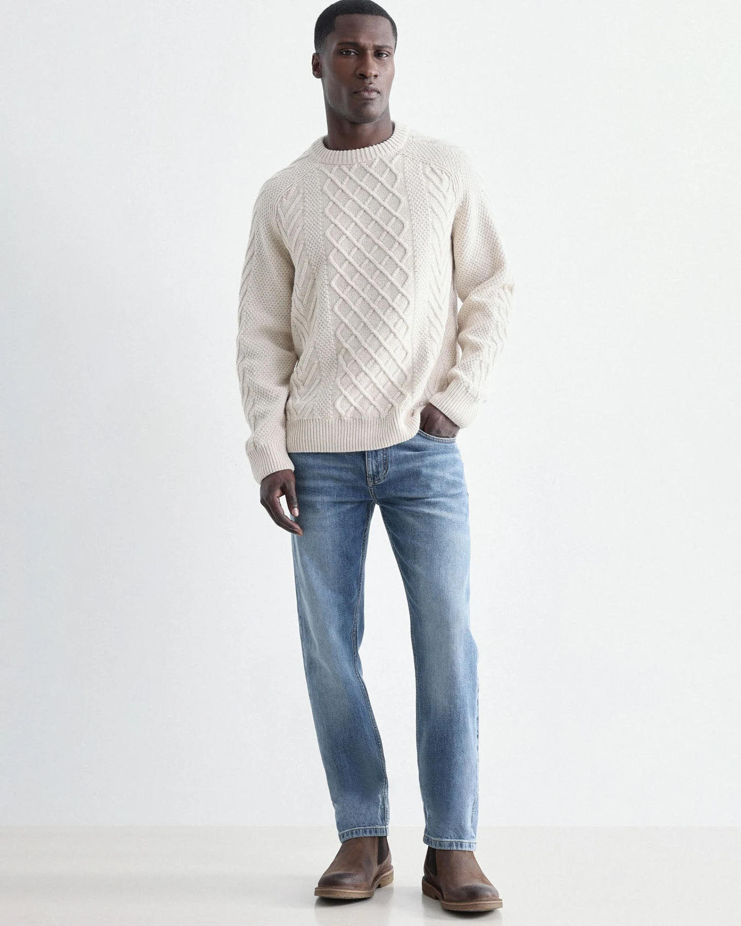 Zopf Pullover Regular (OCS) – Ansicht 3