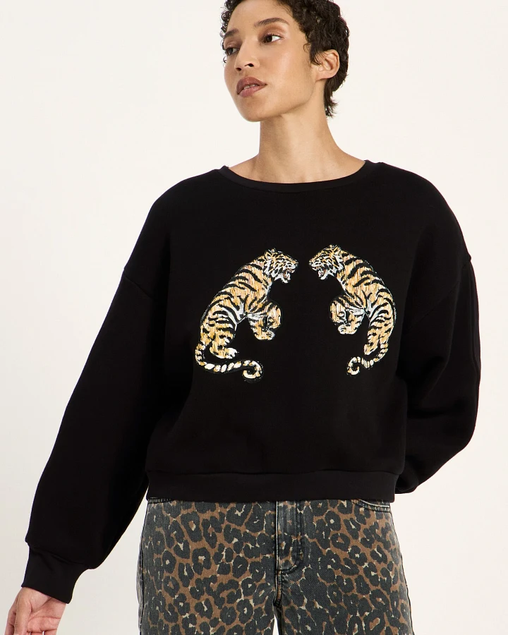 Statementsweatshirt (GOTS)